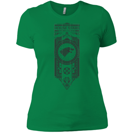 T-Shirts Kelly Green / X-Small House Stark Black Women's Premium T-Shirt