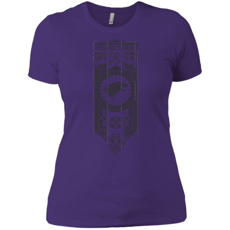 T-Shirts Purple / X-Small House Stark Black Women's Premium T-Shirt