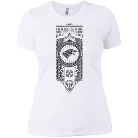 T-Shirts White / X-Small House Stark Black Women's Premium T-Shirt