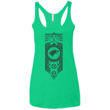 House Stark Black Women's Triblend Racerback Tank