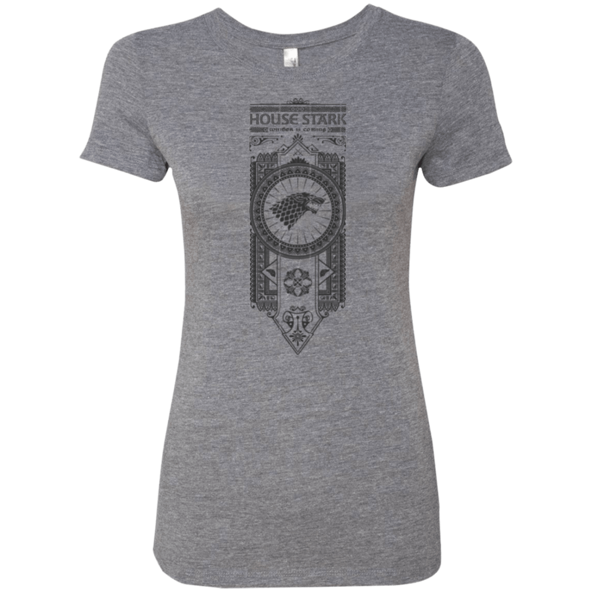 T-Shirts Premium Heather / Small House Stark Black Women's Triblend T-Shirt