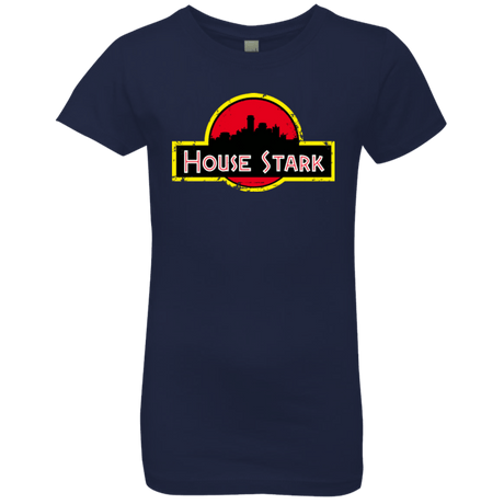 T-Shirts Midnight Navy / YXS House Stark Girls Premium T-Shirt