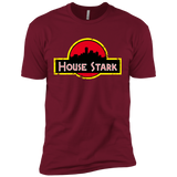 T-Shirts Cardinal / X-Small House Stark Men's Premium T-Shirt
