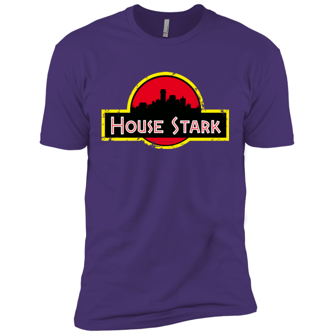 T-Shirts Purple / X-Small House Stark Men's Premium T-Shirt