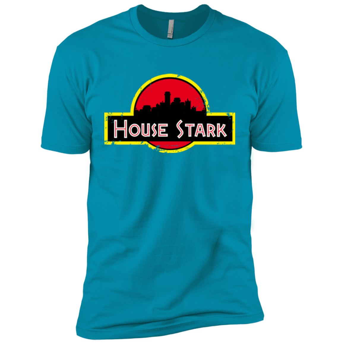 T-Shirts Turquoise / X-Small House Stark Men's Premium T-Shirt