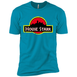 T-Shirts Turquoise / X-Small House Stark Men's Premium T-Shirt