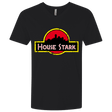 T-Shirts Black / X-Small House Stark Men's Premium V-Neck
