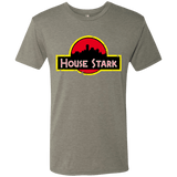 T-Shirts Venetian Grey / Small House Stark Men's Triblend T-Shirt