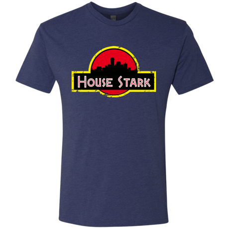 T-Shirts Vintage Navy / Small House Stark Men's Triblend T-Shirt