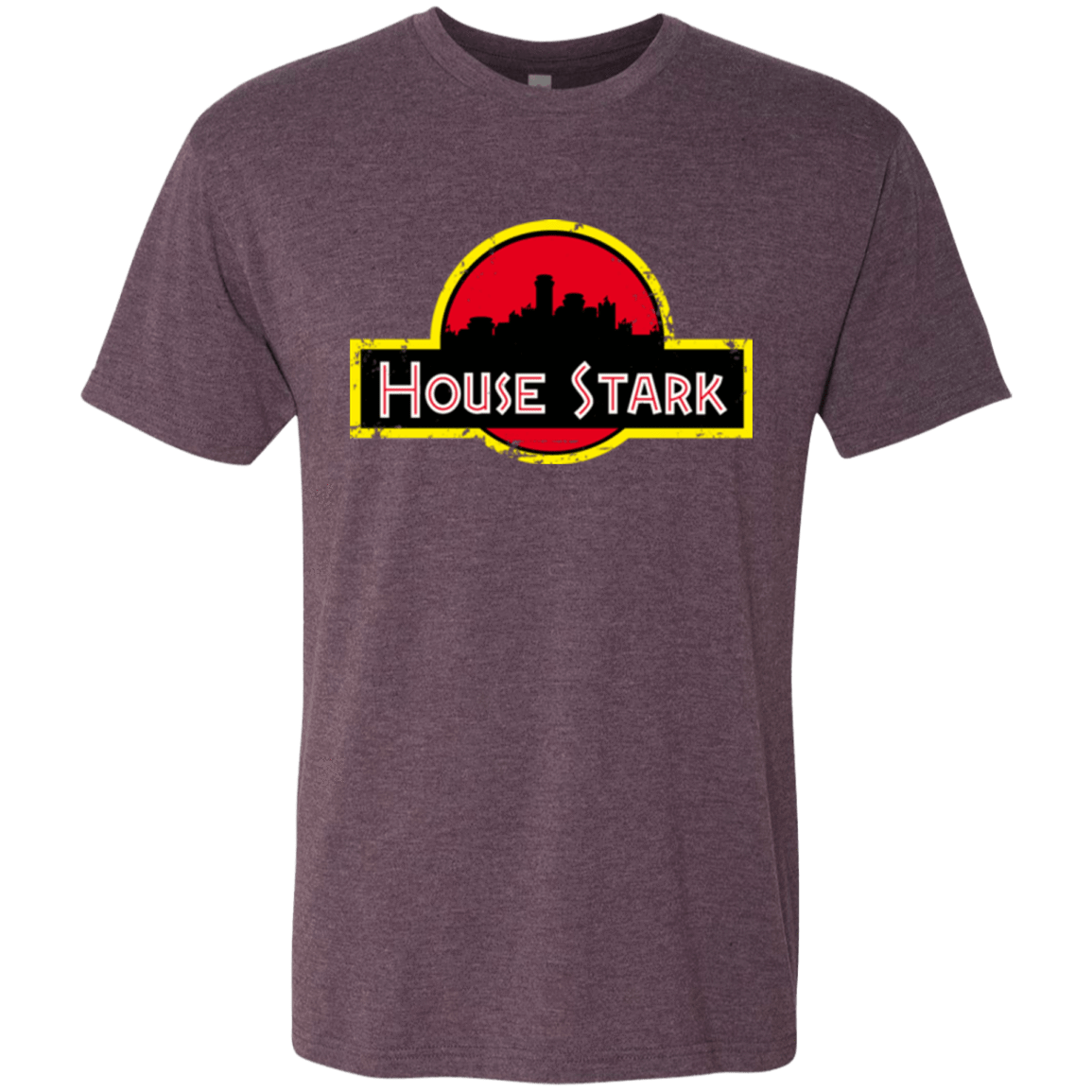 T-Shirts Vintage Purple / Small House Stark Men's Triblend T-Shirt