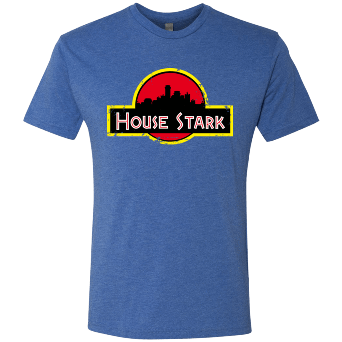 T-Shirts Vintage Royal / Small House Stark Men's Triblend T-Shirt