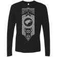 T-Shirts Black / Small House Stark White Men's Premium Long Sleeve
