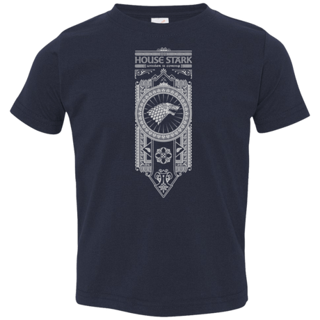 T-Shirts Navy / 2T House Stark White Toddler Premium T-Shirt