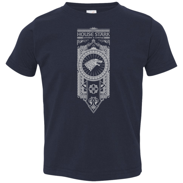 T-Shirts Navy / 2T House Stark White Toddler Premium T-Shirt