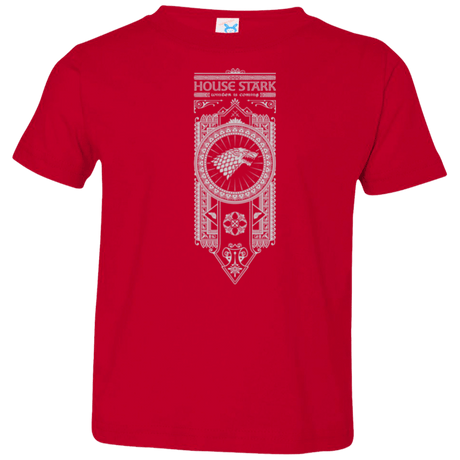 T-Shirts Red / 2T House Stark White Toddler Premium T-Shirt