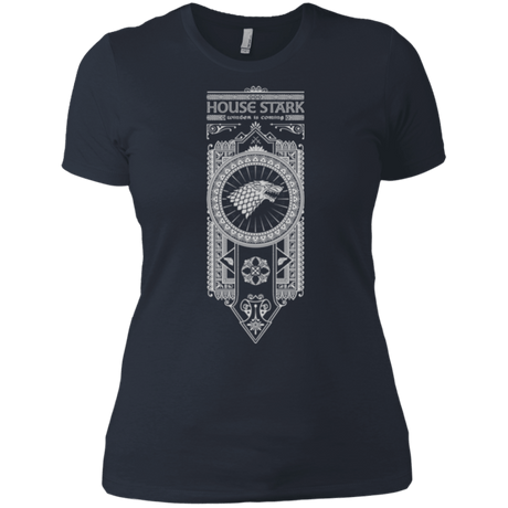 T-Shirts Indigo / X-Small House Stark White Women's Premium T-Shirt