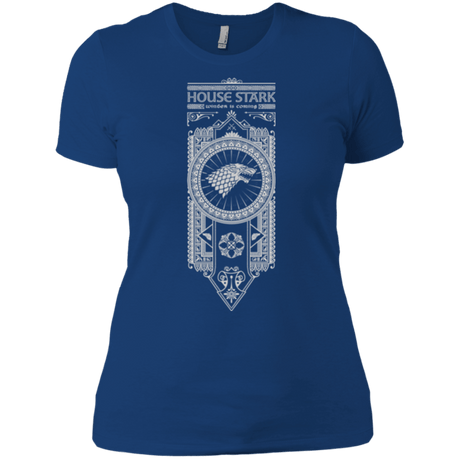 T-Shirts Royal / X-Small House Stark White Women's Premium T-Shirt