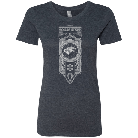 T-Shirts Vintage Navy / Small House Stark White Women's Triblend T-Shirt