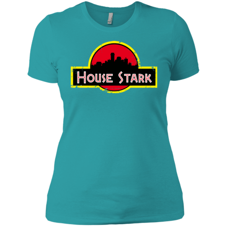 T-Shirts Tahiti Blue / X-Small House Stark Women's Premium T-Shirt