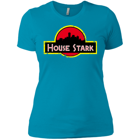 T-Shirts Turquoise / X-Small House Stark Women's Premium T-Shirt