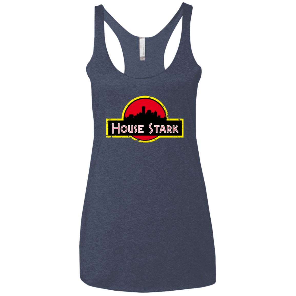 House Stark Women's Triblend Racerback Tank