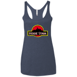 House Stark Women's Triblend Racerback Tank