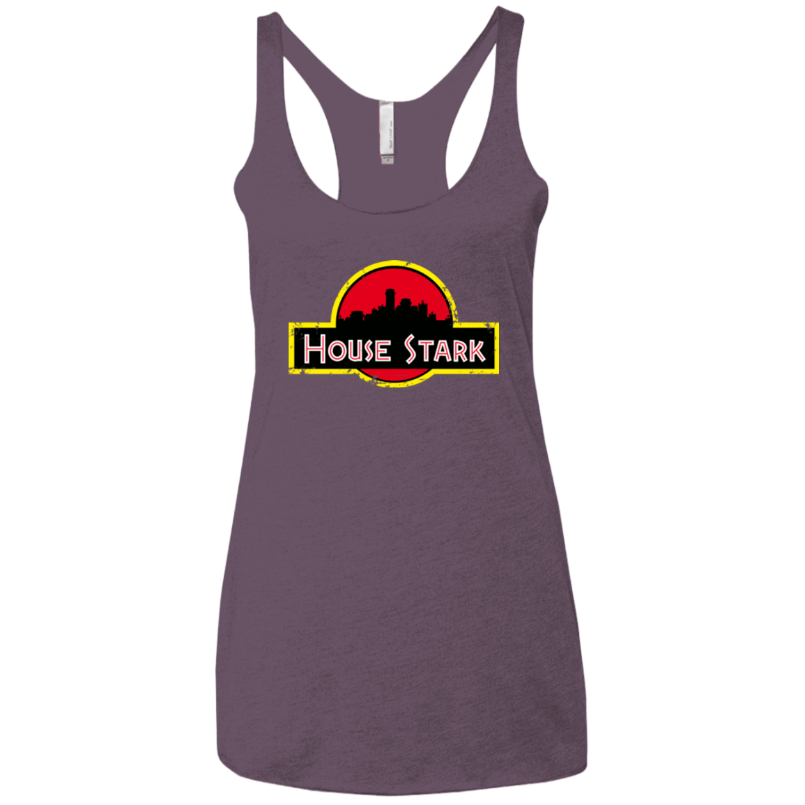 House Stark Women's Triblend Racerback Tank