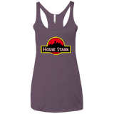 House Stark Women's Triblend Racerback Tank