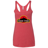 T-Shirts Vintage Red / X-Small House Stark Women's Triblend Racerback Tank
