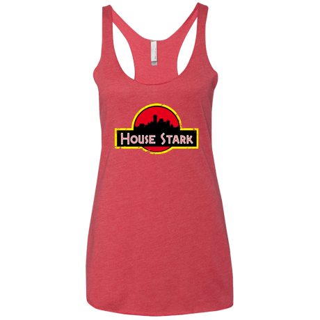 T-Shirts Vintage Red / X-Small House Stark Women's Triblend Racerback Tank