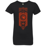 T-Shirts Black / YXS House Targaryen Girls Premium T-Shirt