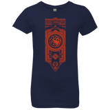 T-Shirts Midnight Navy / YXS House Targaryen Girls Premium T-Shirt