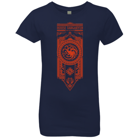 T-Shirts Midnight Navy / YXS House Targaryen Girls Premium T-Shirt