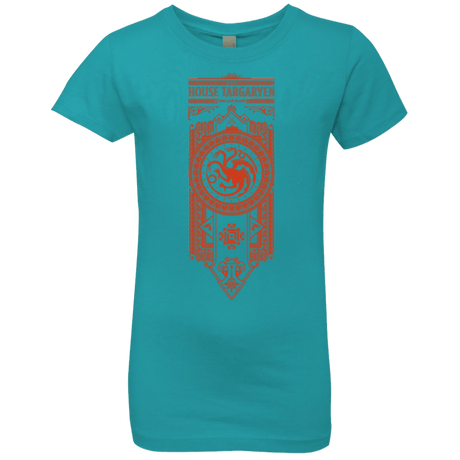T-Shirts Tahiti Blue / YXS House Targaryen Girls Premium T-Shirt