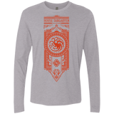 T-Shirts Heather Grey / Small House Targaryen Men's Premium Long Sleeve