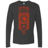 T-Shirts Heavy Metal / Small House Targaryen Men's Premium Long Sleeve