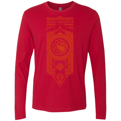 T-Shirts Red / Small House Targaryen Men's Premium Long Sleeve