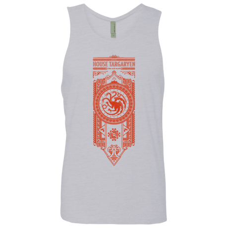 T-Shirts Heather Grey / Small House Targaryen Men's Premium Tank Top