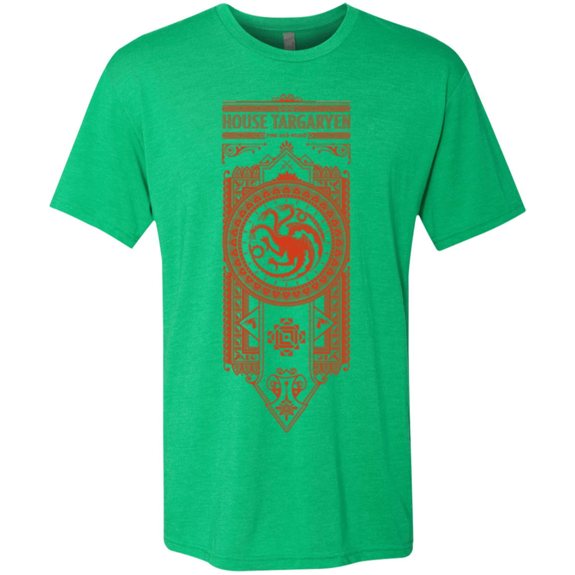 T-Shirts Envy / Small House Targaryen Men's Triblend T-Shirt