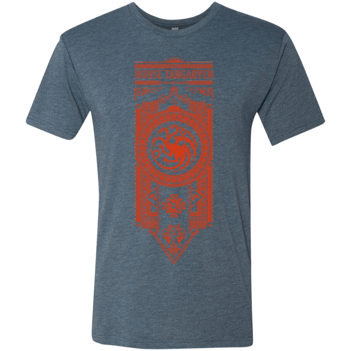 T-Shirts Indigo / Small House Targaryen Men's Triblend T-Shirt