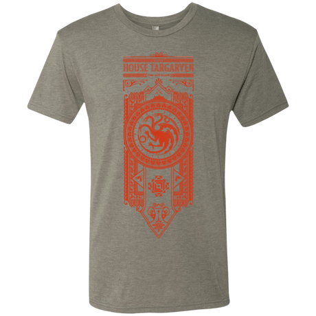 T-Shirts Venetian Grey / Small House Targaryen Men's Triblend T-Shirt