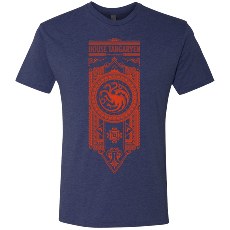 T-Shirts Vintage Navy / Small House Targaryen Men's Triblend T-Shirt