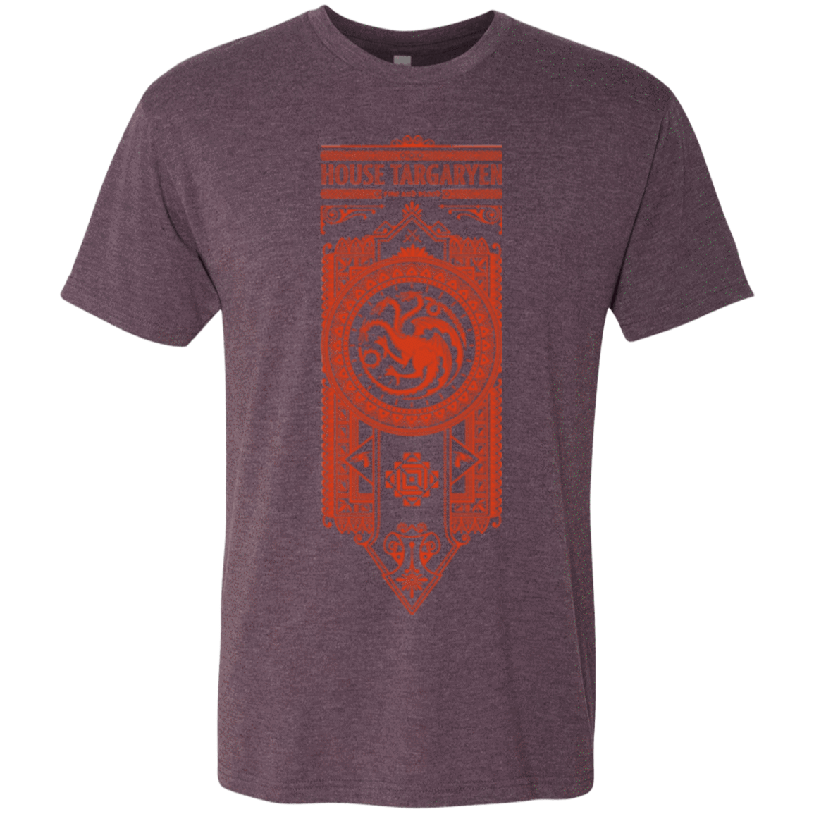 T-Shirts Vintage Purple / Small House Targaryen Men's Triblend T-Shirt