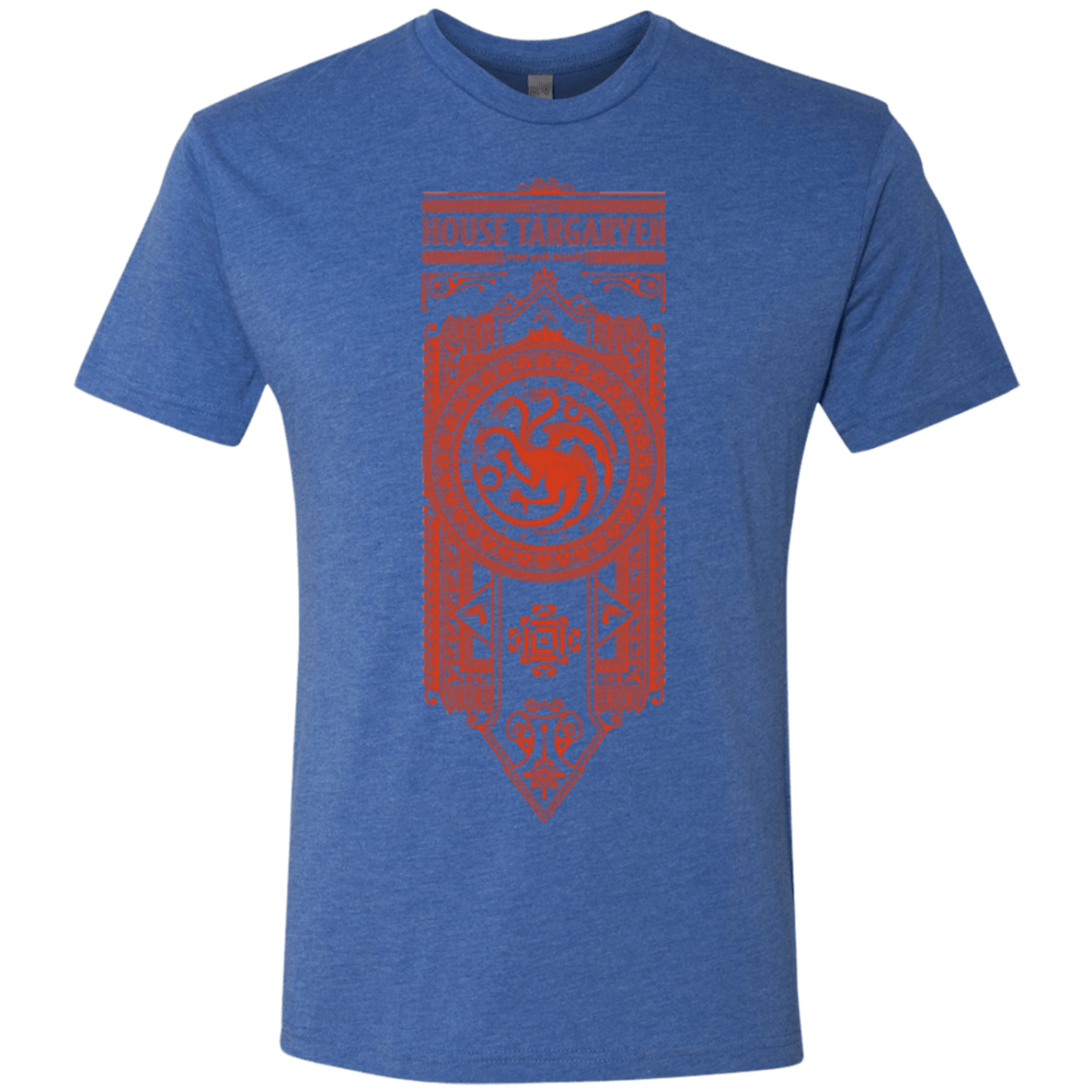 T-Shirts Vintage Royal / Small House Targaryen Men's Triblend T-Shirt