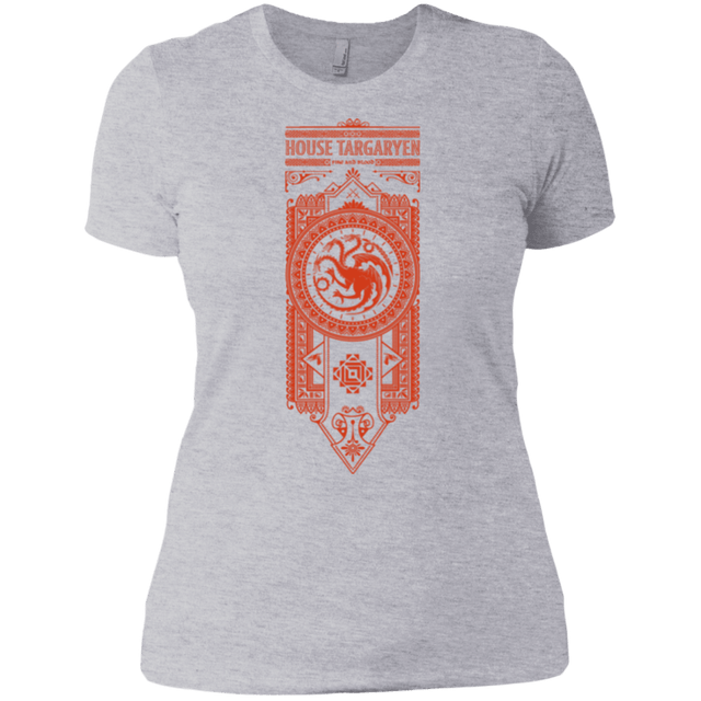 T-Shirts Heather Grey / X-Small House Targaryen Women's Premium T-Shirt