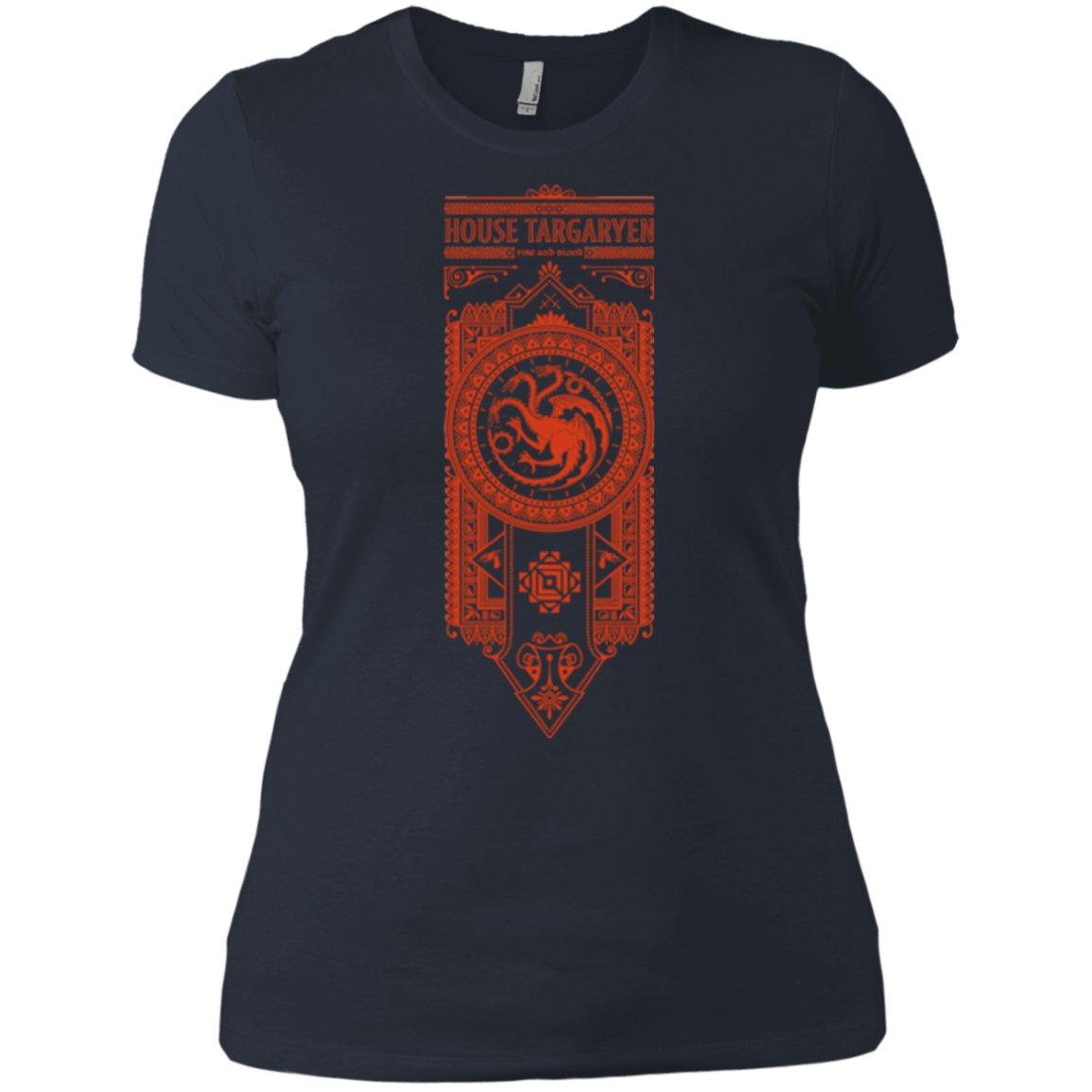 T-Shirts Indigo / X-Small House Targaryen Women's Premium T-Shirt