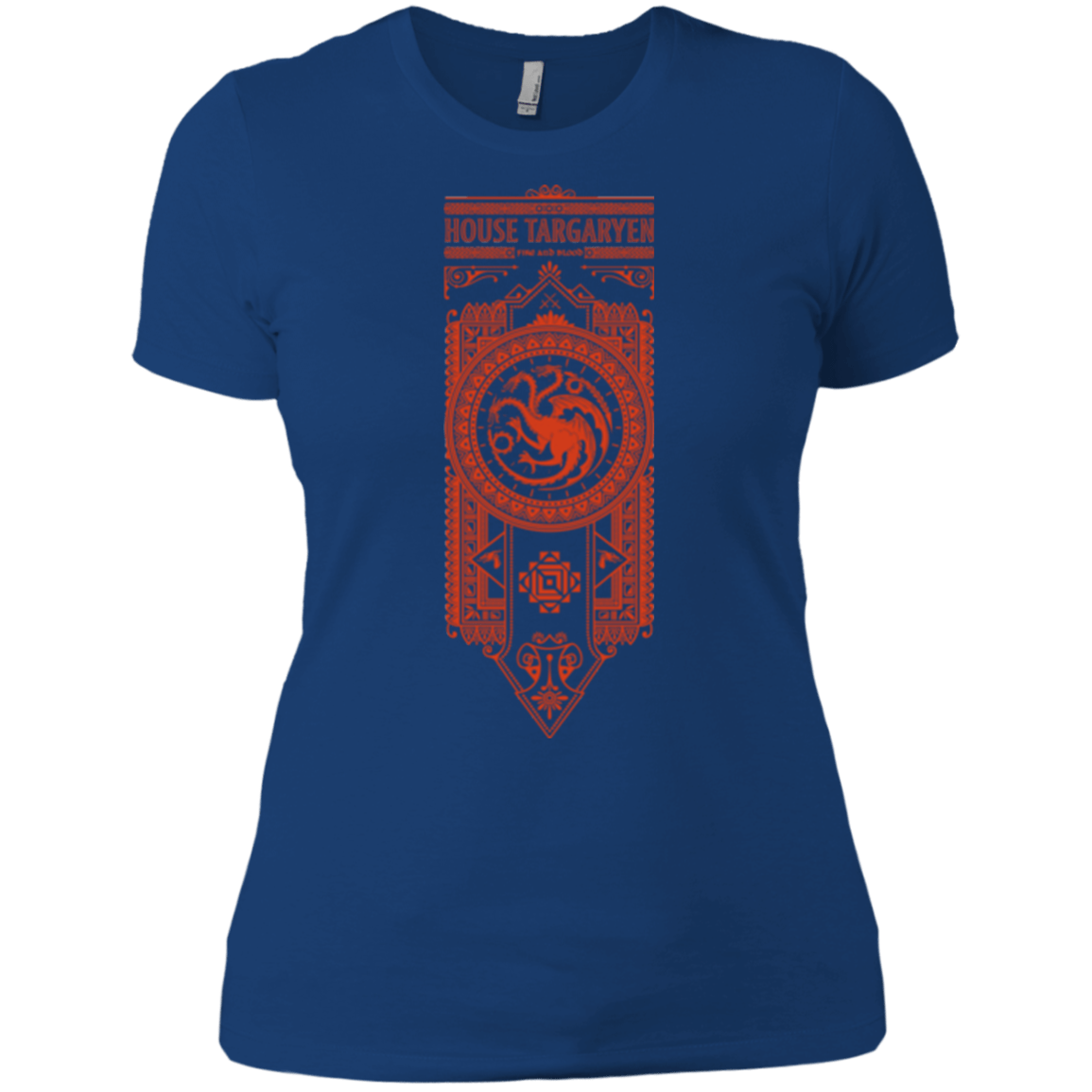 T-Shirts Royal / X-Small House Targaryen Women's Premium T-Shirt