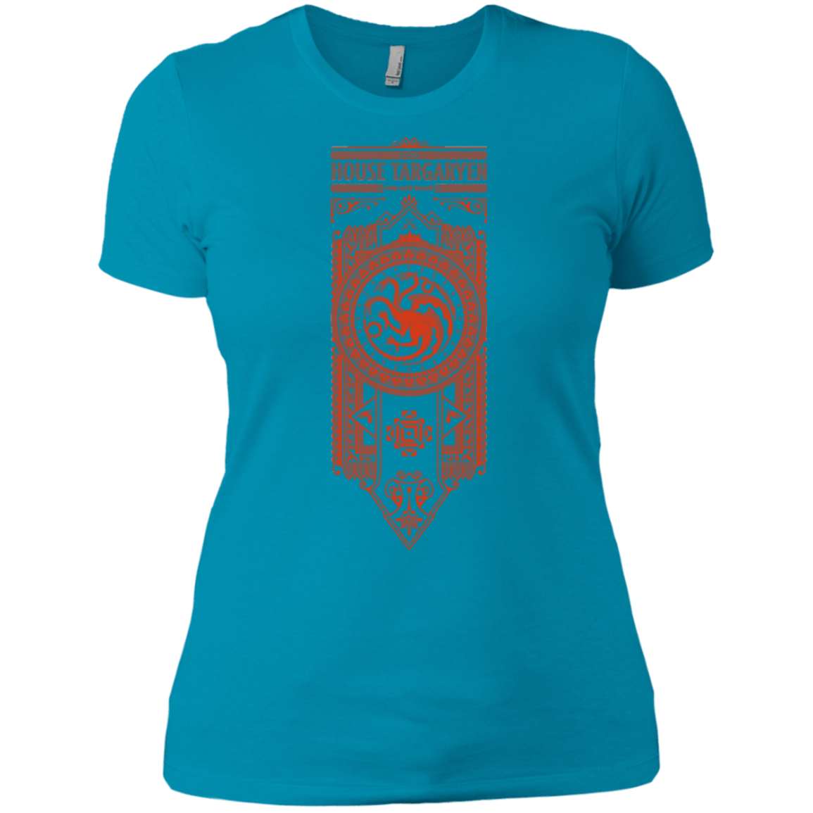 T-Shirts Turquoise / X-Small House Targaryen Women's Premium T-Shirt