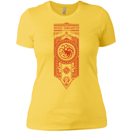 T-Shirts Vibrant Yellow / X-Small House Targaryen Women's Premium T-Shirt