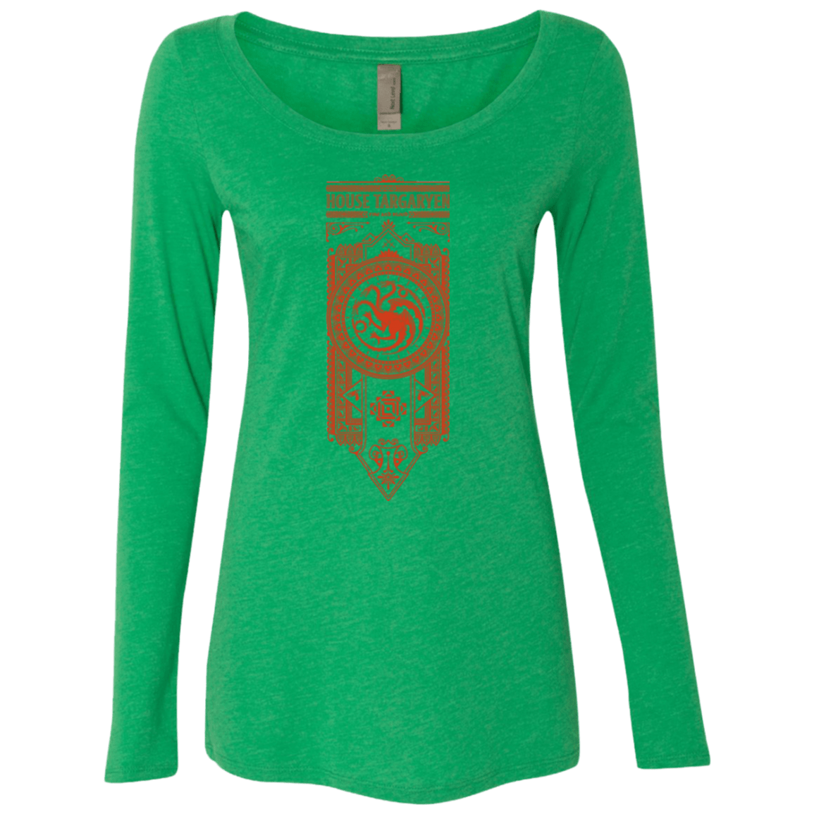 T-Shirts Envy / Small House Targaryen Women's Triblend Long Sleeve Shirt